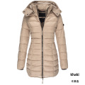 Women long winter jacket coat